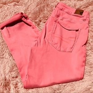 American eagle cropped jeggings
